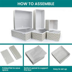 Drawer Organizers Pack Of 6