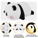 Silicone Sleeping Panda Night Lamp