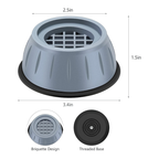 Washing Machine Anti Vibration Pads 4 Pcs Shock & Noise Absorbing Set