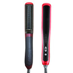 Exclusive Deal Pack Of 7: 1 Stylish Fast Hair Straightener And Brush + 6 Wow Long Lasting Lip Color