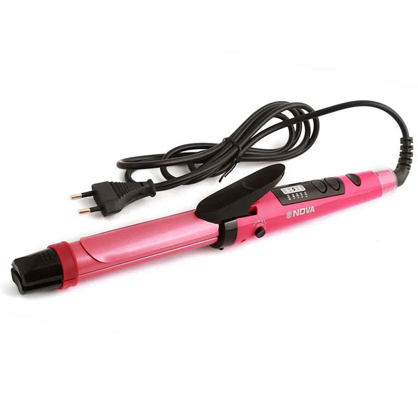 Nova Hair Curler & Straightener (NHC-1818SC)