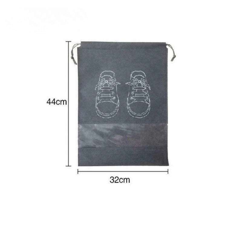 Portable Shoe Organizer Drawstring Bag