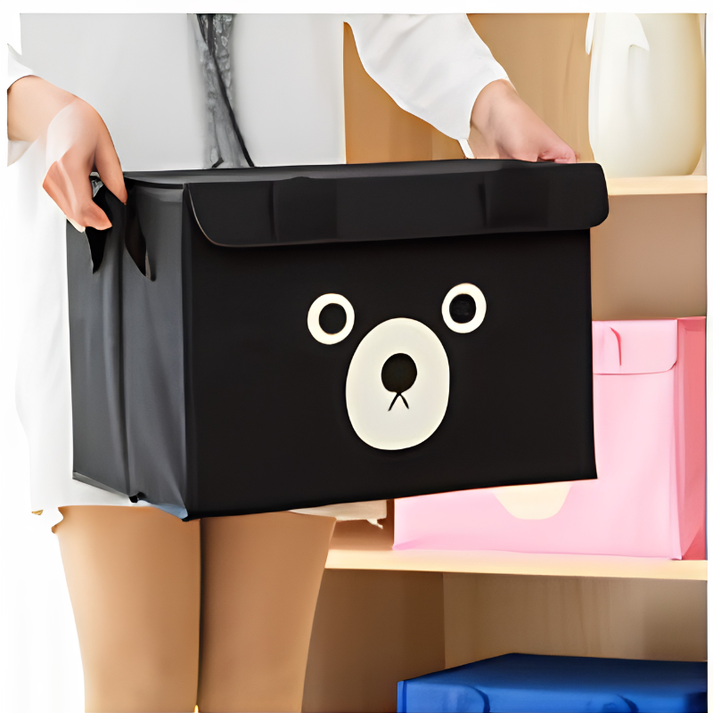 Panda Design Folding Storage Bins (Pack of 2)