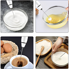 2 in 1 Rechargeable Electric Coffee Beater
