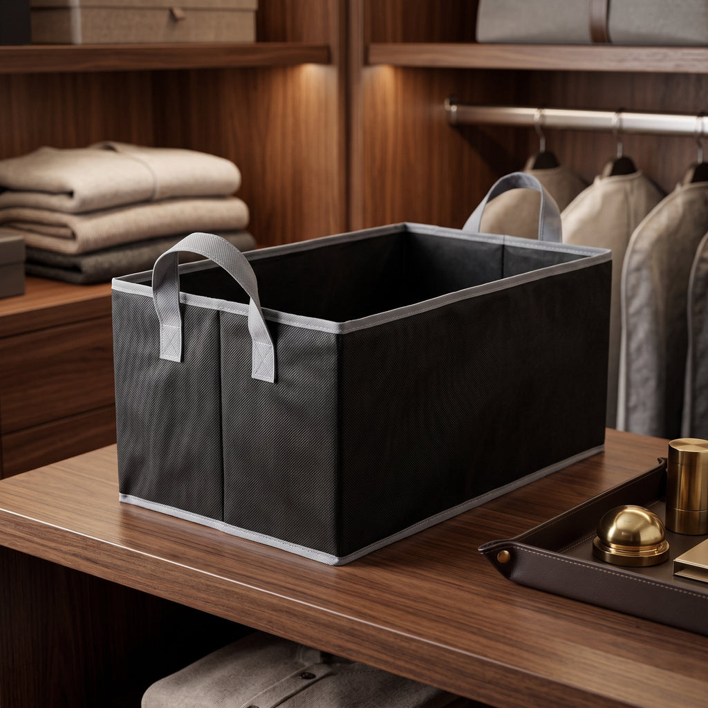 Foldable Fabric Storage Organizer Basket