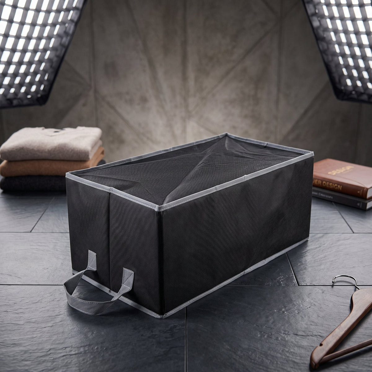 Foldable Fabric Storage Organizer Basket