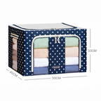 Foldable Storage Box Organizer For Clothes 66 Ltr