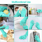 Magic Washing Gloves - Pair Of Silicone Washing Gloves
