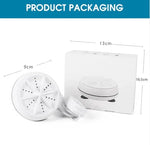 Portable USB Ultrasonic Turbine Laundry Washing Machine