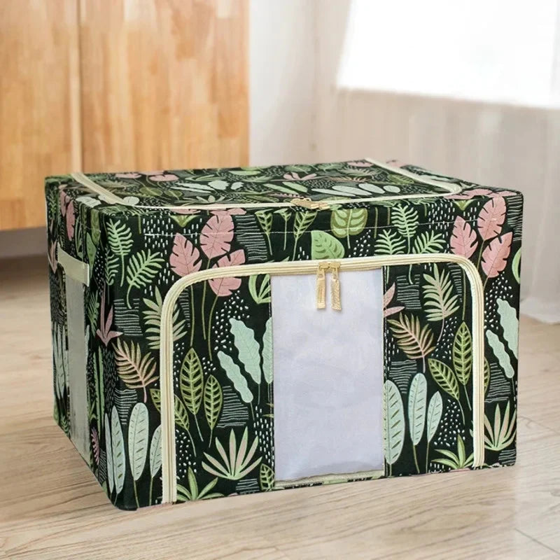 Foldable Storage Box Organizer For Clothes 66 Ltr